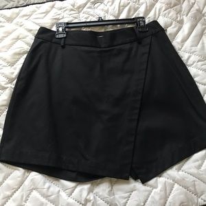 FRAME Black Denim Skort Shorts 12 NWT